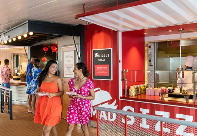 Street Eats - Included with the cruise fare