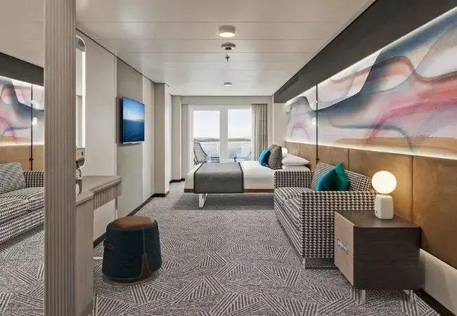 Family Suite with Master Bedroom & Balcony